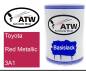 Preview: Toyota, Red Metallic, 3A1: 500ml Lackdose, von ATW Autoteile West.